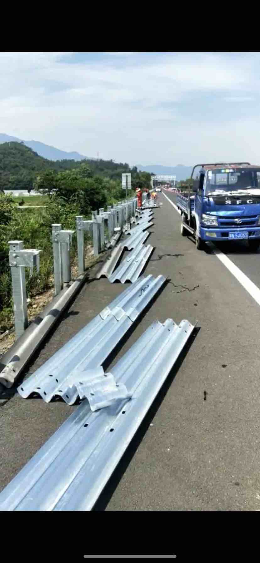 杭州上城区江苏高速公路波形护栏以旧换新,共200公里,共需2