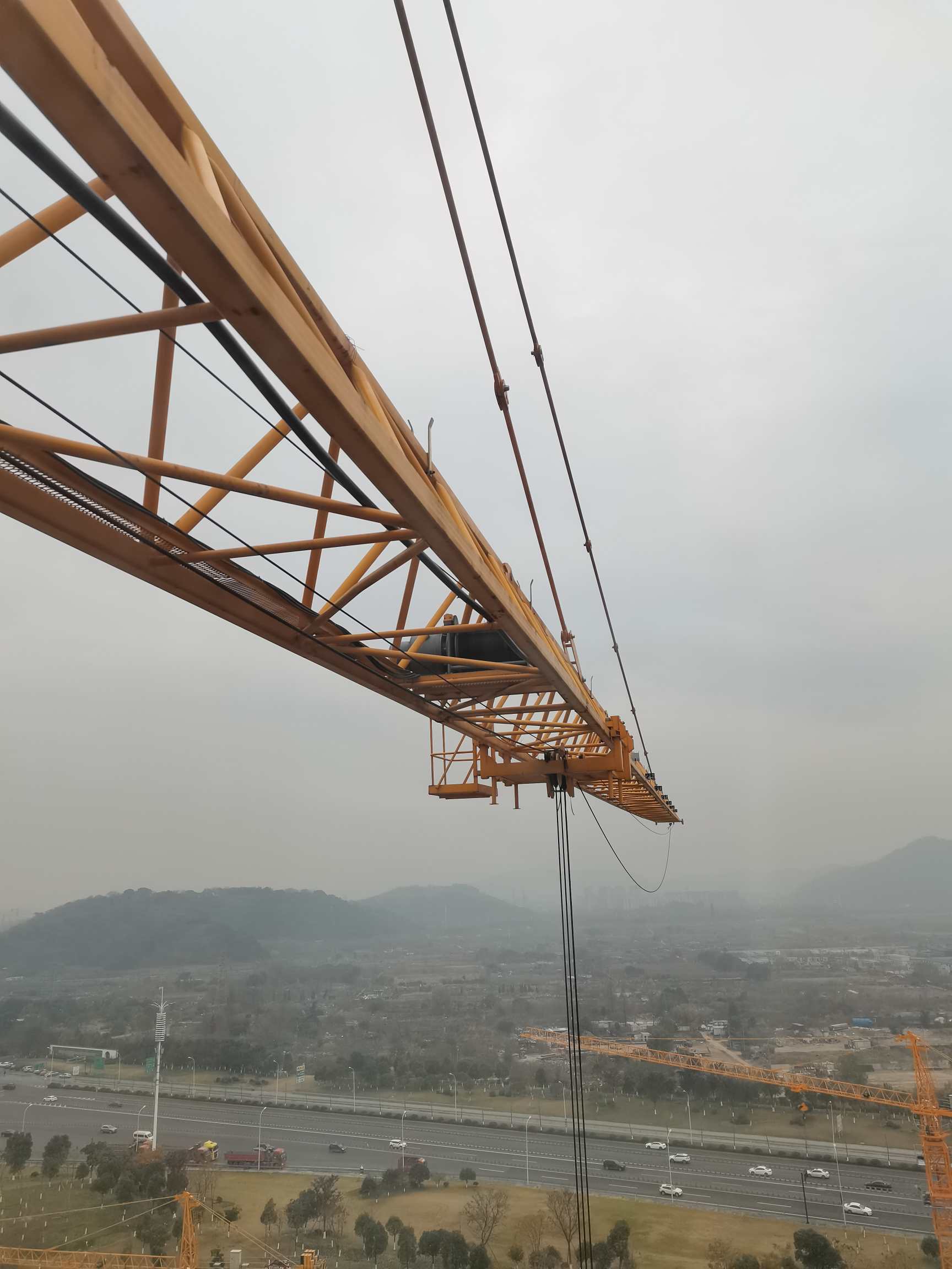 浙江杭州浙江杭州南收费站招塔吊司