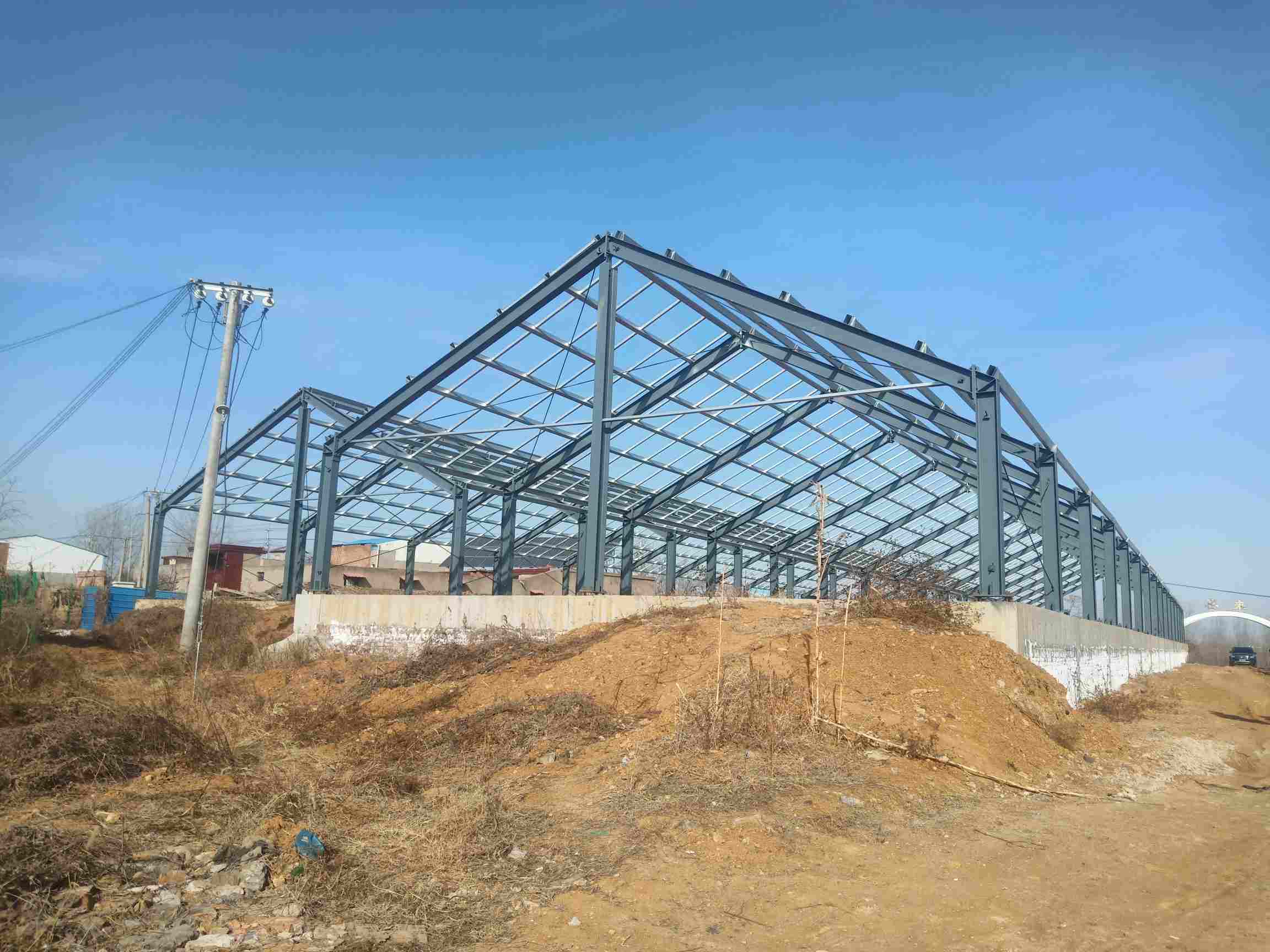 石家庄裕华区找有实力的工程施工队伍,钢结构蔬菜大棚外包.联系