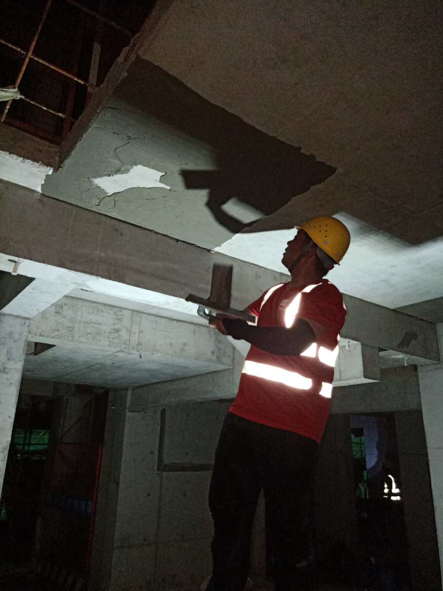 广东中山招结构接缝修补蜂窝麻面修补天花修补阴阳角修补工