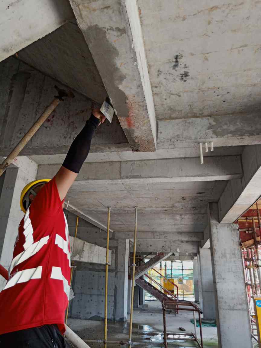 广东中山招结构接缝修补蜂窝麻面修补天花修补阴阳角修补工