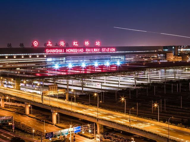 上海虹桥站真实照片图片