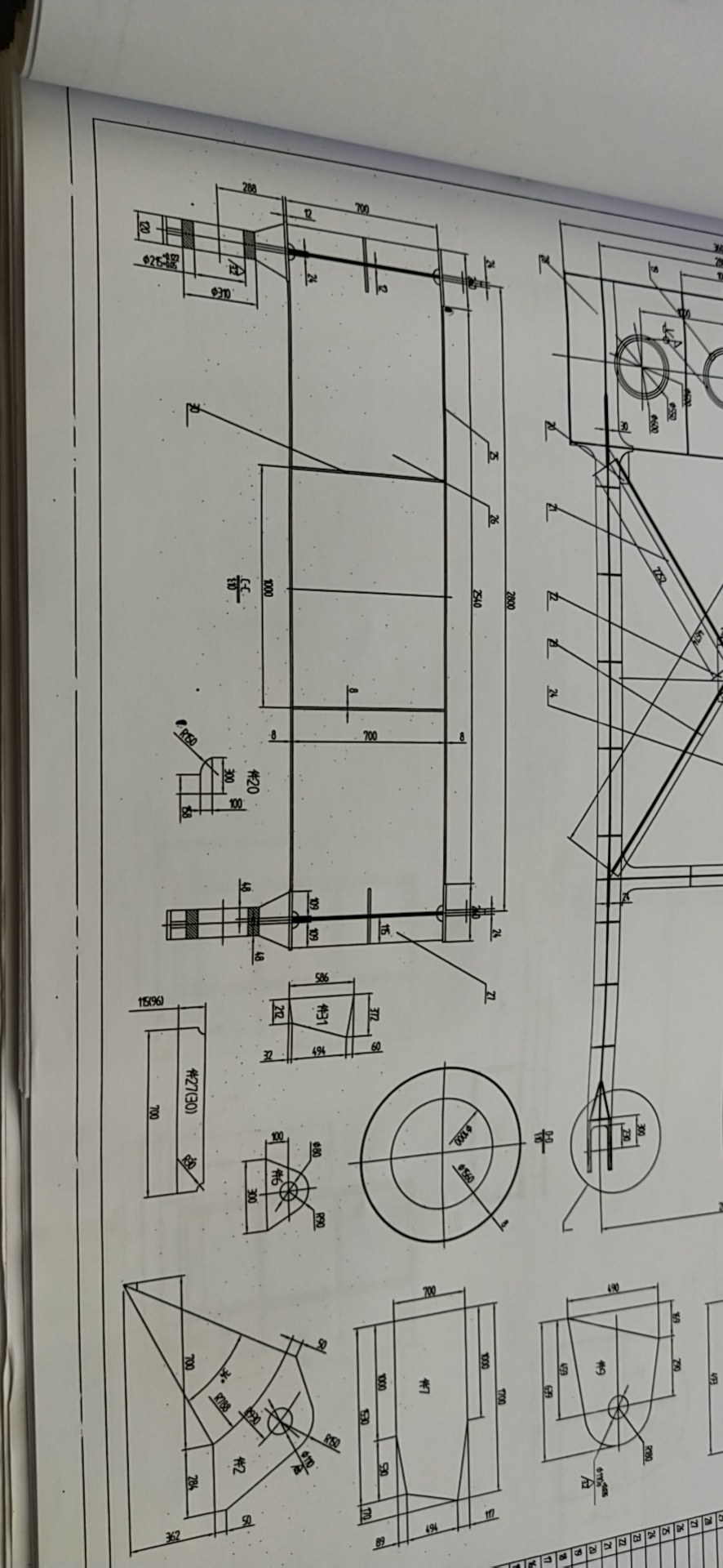 钢结构铆工图纸 讲解图片