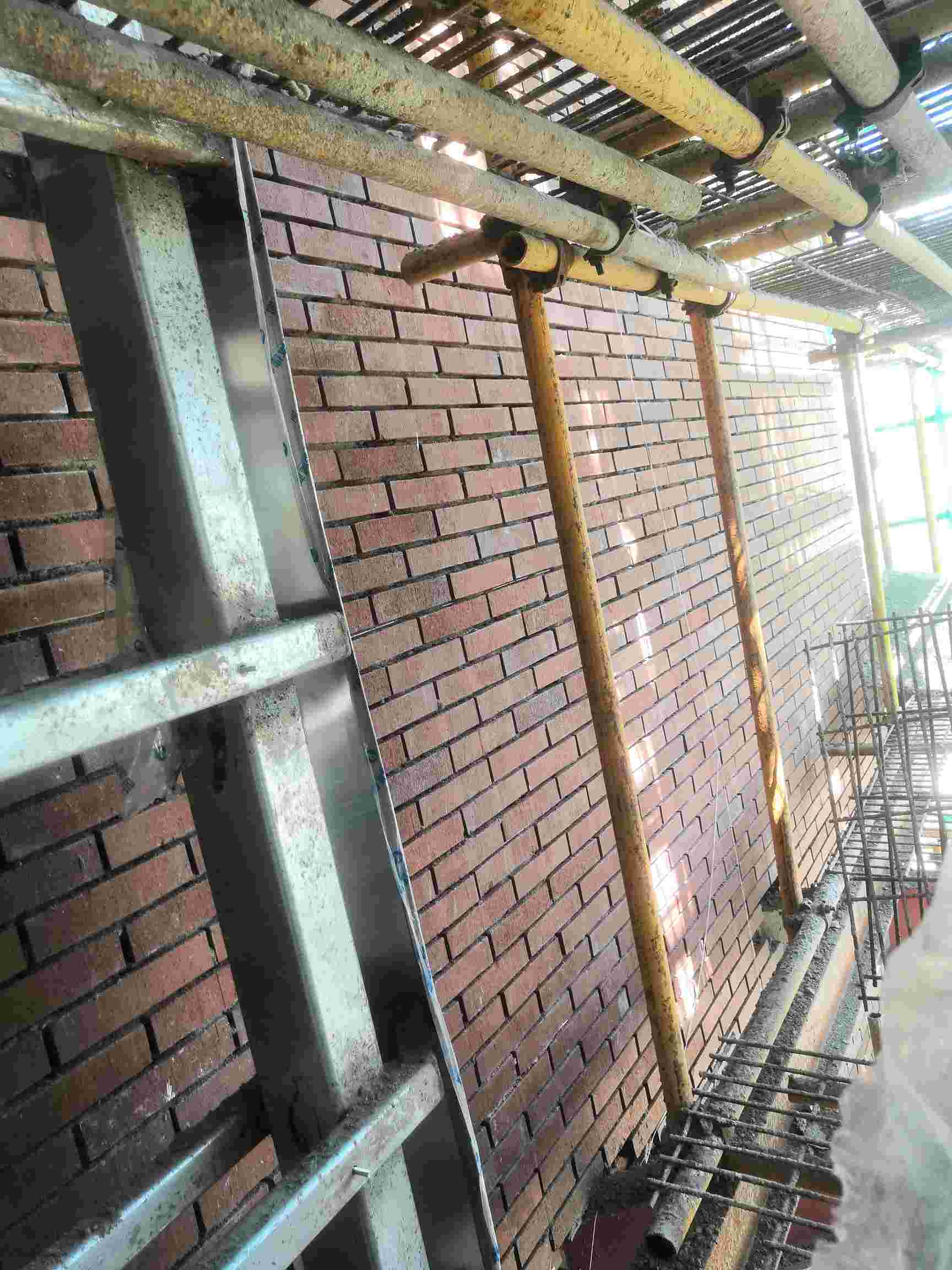 深圳中山大学要砌砖师傅100人,外墙砌清水墙,单面-鱼泡网