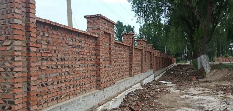 吉林长春农村院墙抹灰有图片