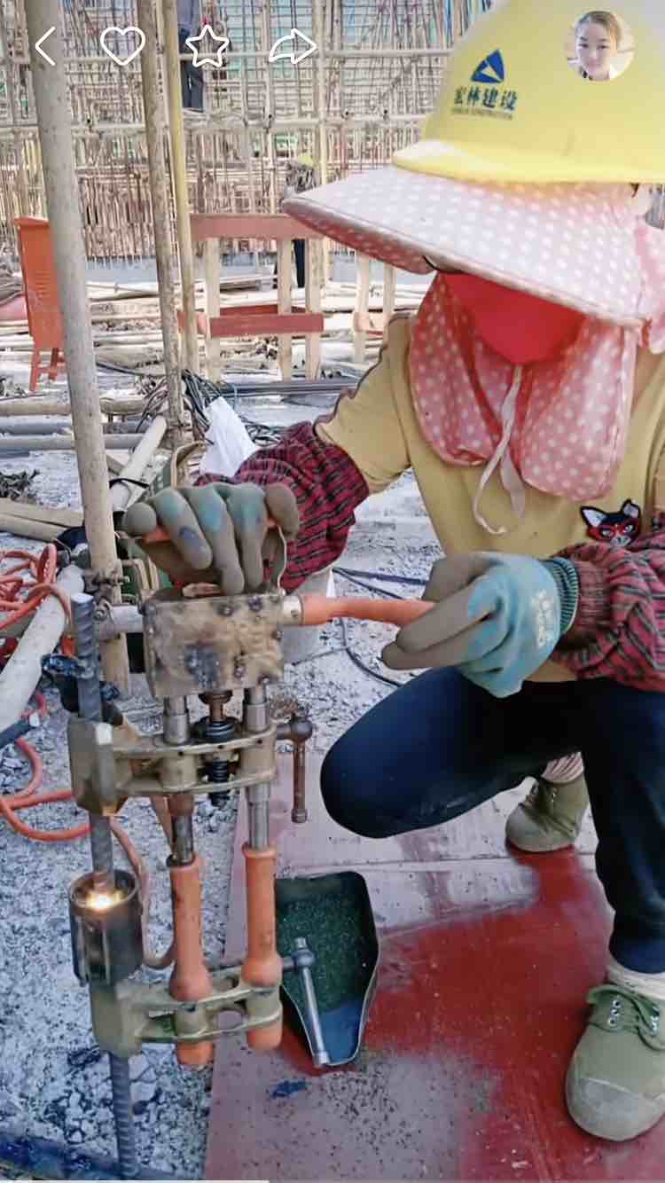 山东聊城因业务需要现招收工地电渣压力焊竖焊螺纹钢筋学徒
