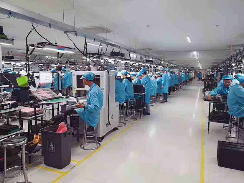 昆明呈贡区闻泰科技通讯电子厂招聘了