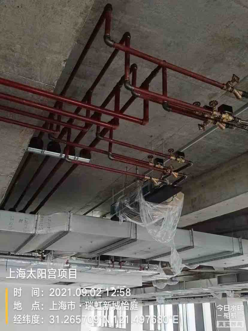 上海虹口區招聘空調水機安裝-鎖風機盤管,絲接管工師傅1-2名