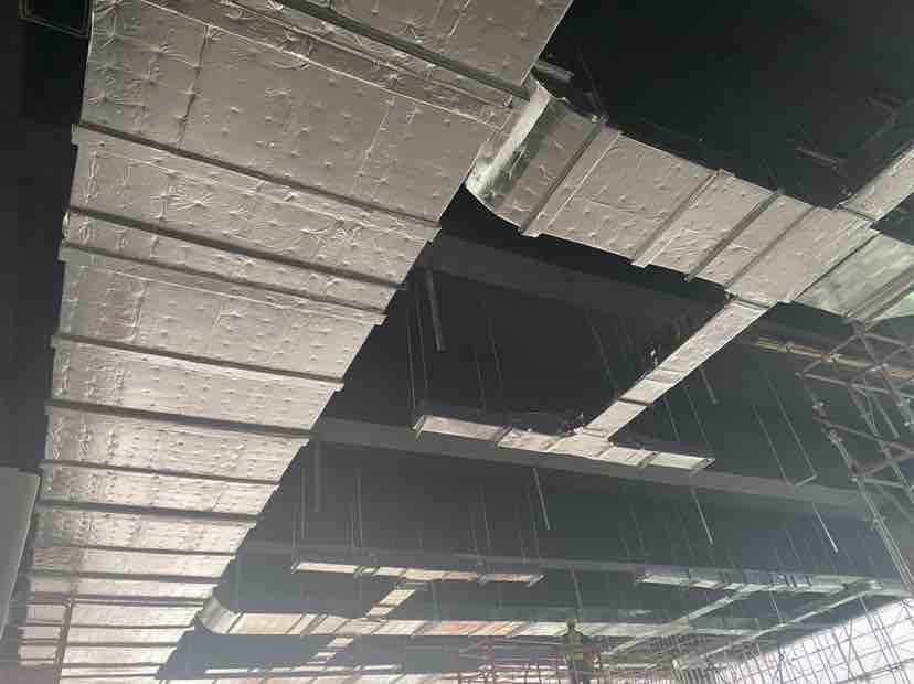 怀化鹤城区空调共板法兰管道安装,复合风管安装,保温安装,防排