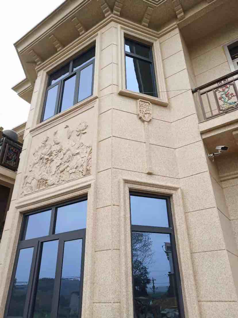 重庆酉阳招长期专业外墙仿石漆师傅和班组,一年不断活,钱好拿